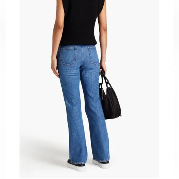 Ba&sh Women's Blue Idro High-rise Flared Jeans